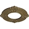 Ekena Millwork Benson Ceiling Medallion (Fits Canopies up to 4 1/8"), 9"OD x 4 1/8"ID x 5/8"P, Mississippi Mud CM09BNMMF - alternate 4